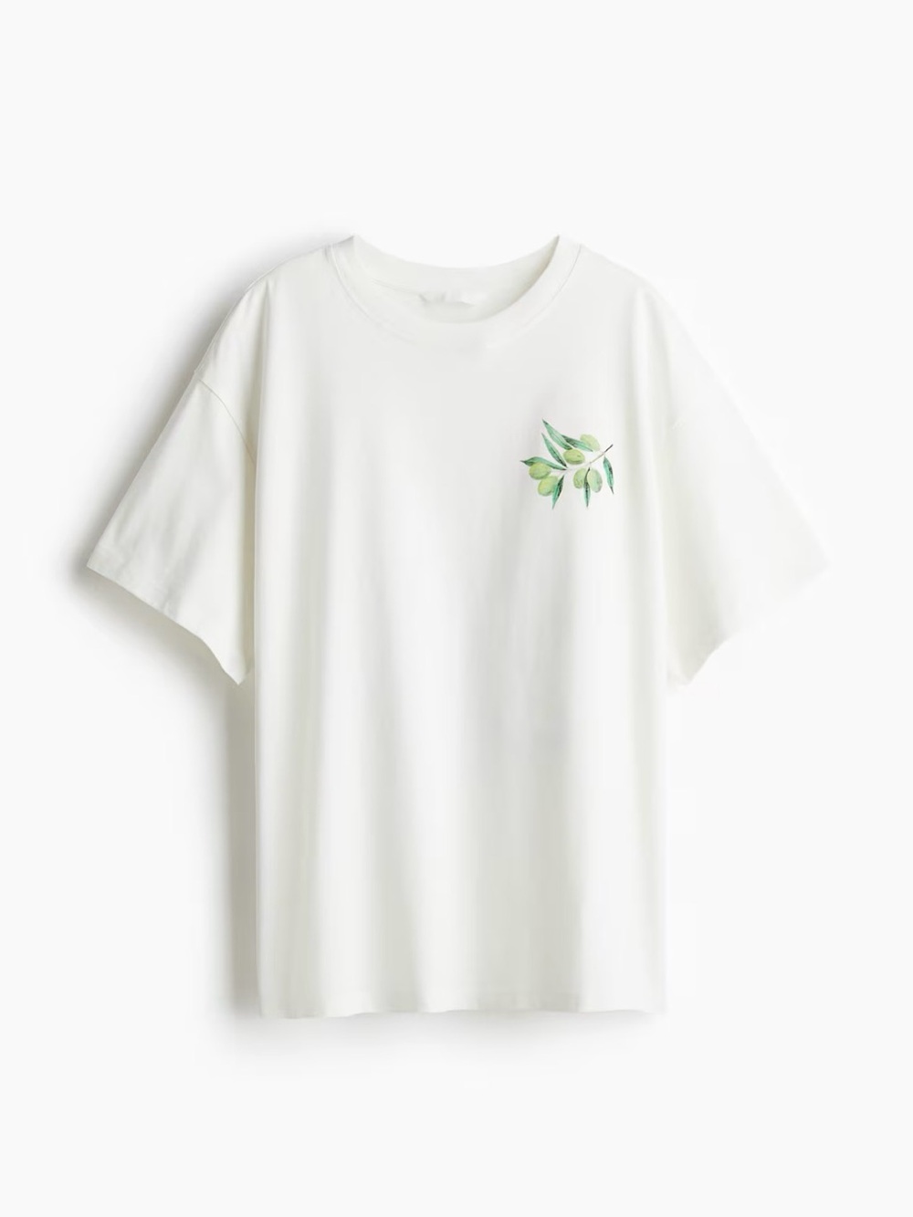 H&M Printed Oversized Tee